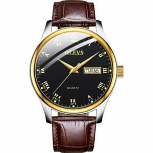 OLEVS Apollo Lucid OLC55-M-BLACK-LEATHER-68