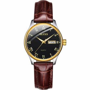 OLEVS Apollo Lucid OLC55-W-BLACK-LEATHER-68