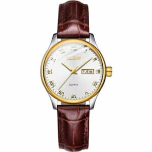 OLEVS Apollo Lucid OLC55-W-WHITE-LEATHER-68