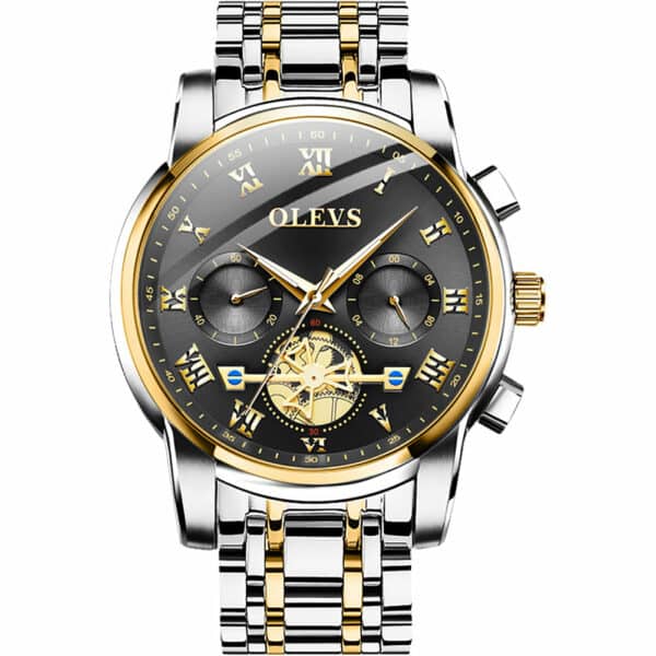 OLEVS Phantom Gold OLM28-BLACK-SILVER-GOLD-59